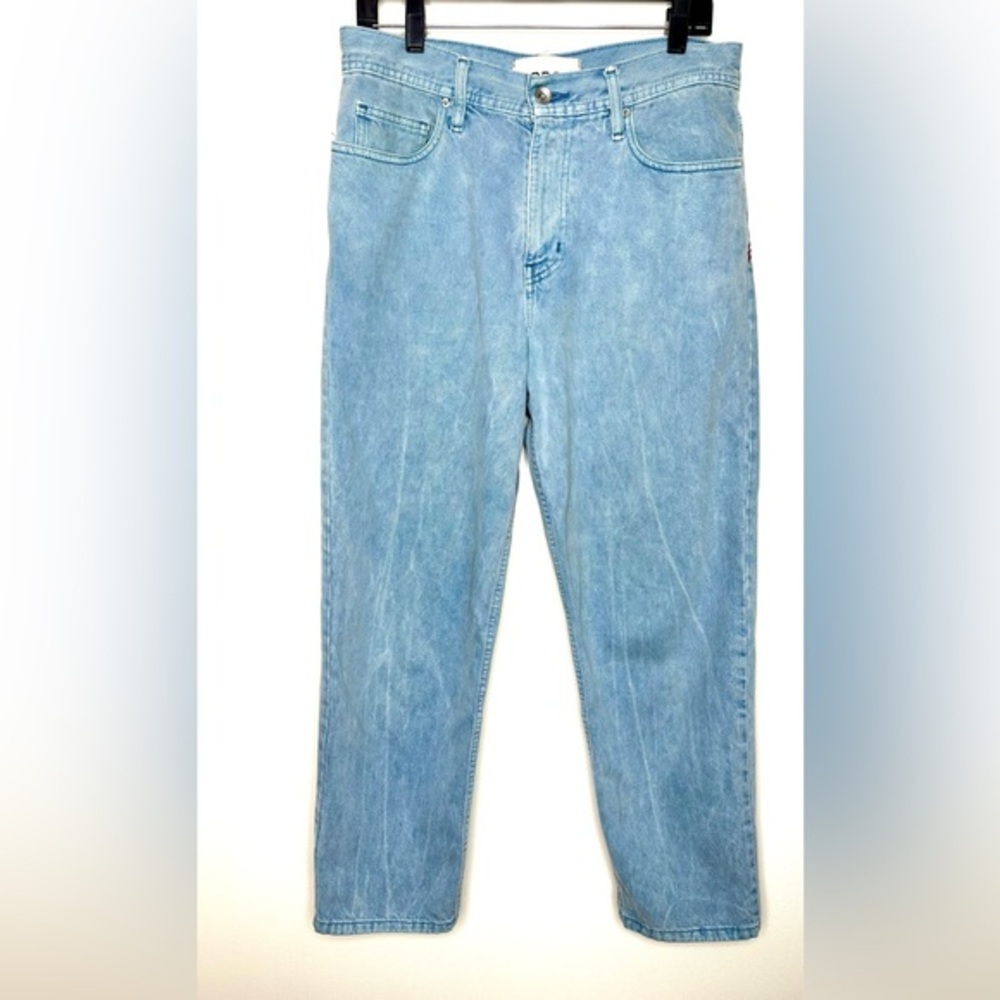 BDG Urban Outfitters High Rise Blue Straight Jeans Light Wash Women’s Size 30 - Picture 1 of 10